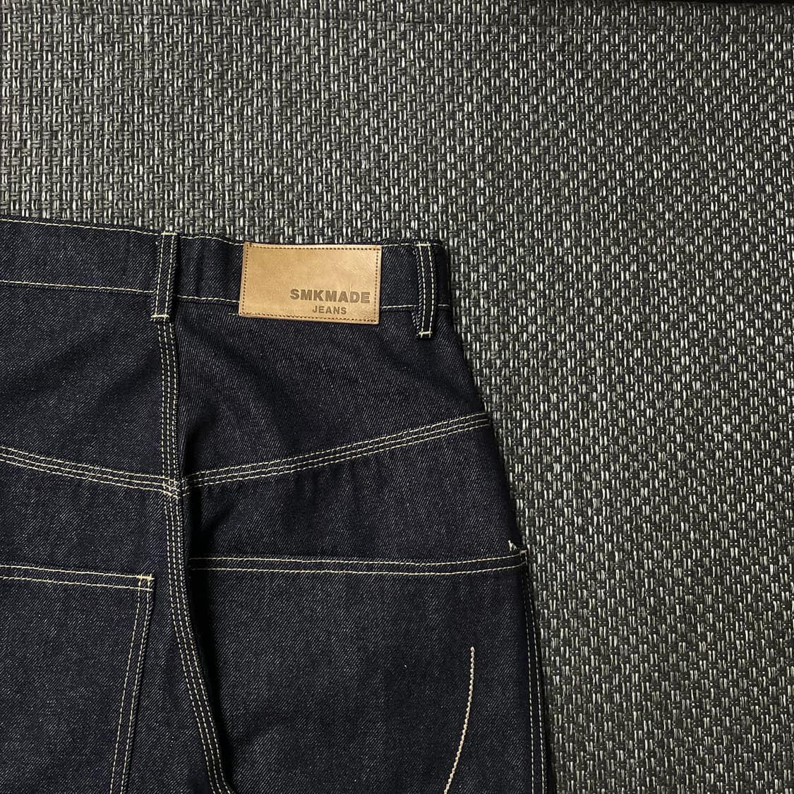 커브 스티치 포인트 데님 팬츠 S 상품이미지6