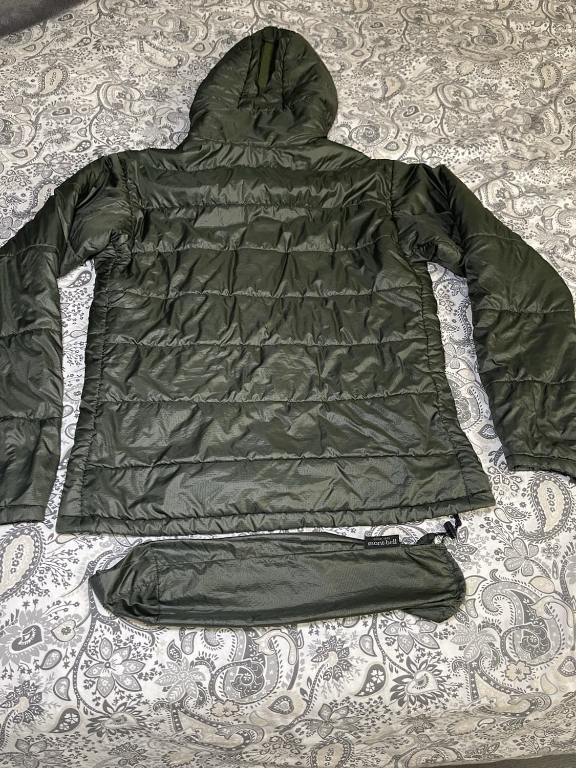 10s 몽벨 U.L. 써마랩 파카 카키 상품이미지7