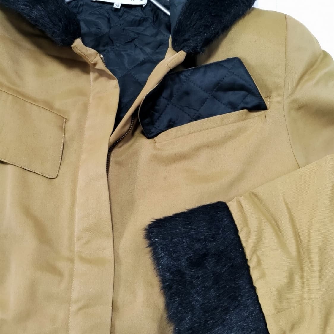 MARTINE SITBON  90s 보아 퍼 코트 상품이미지3