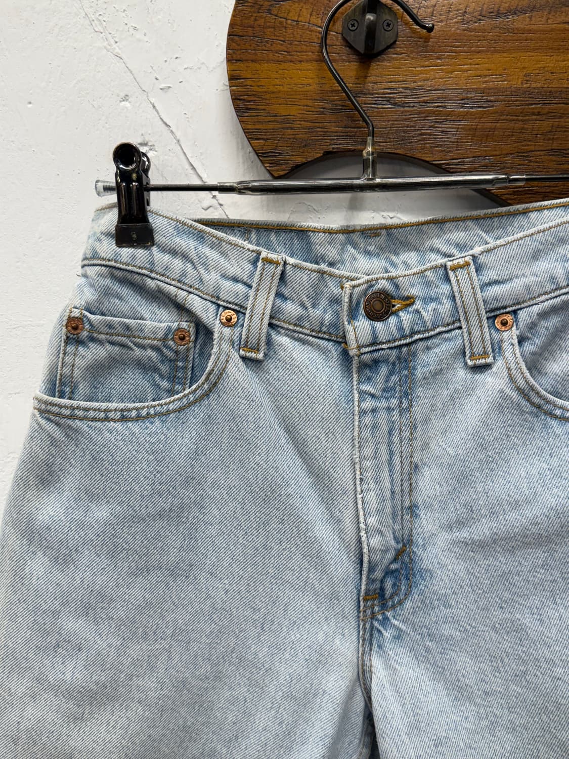 90s USA Levi’s 550 Denim Shorts 상품이미지5