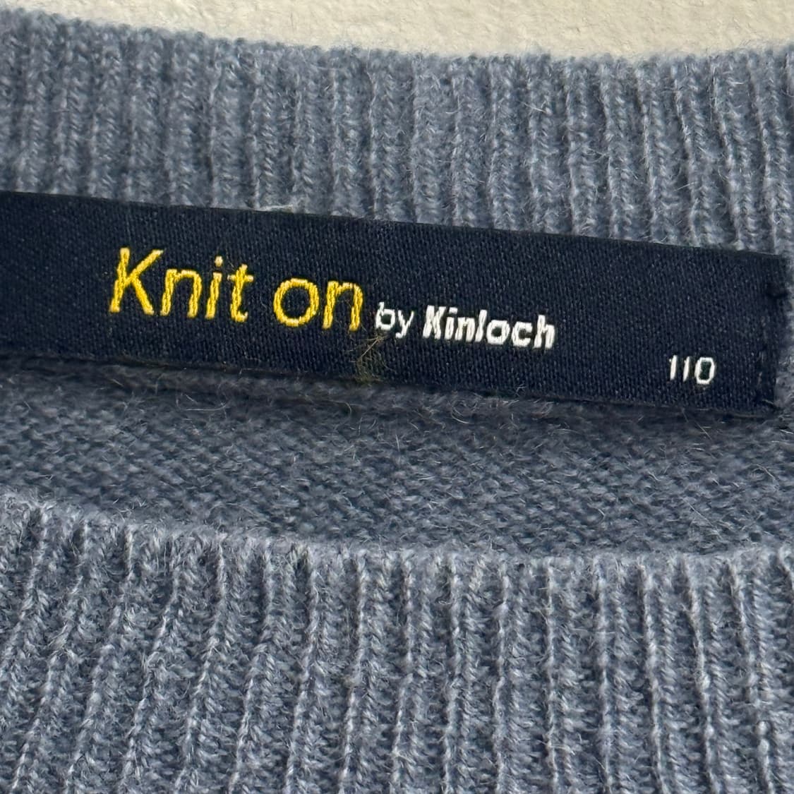 Knit on by kinloch 니트온 크루넥 니트 110 상품이미지2