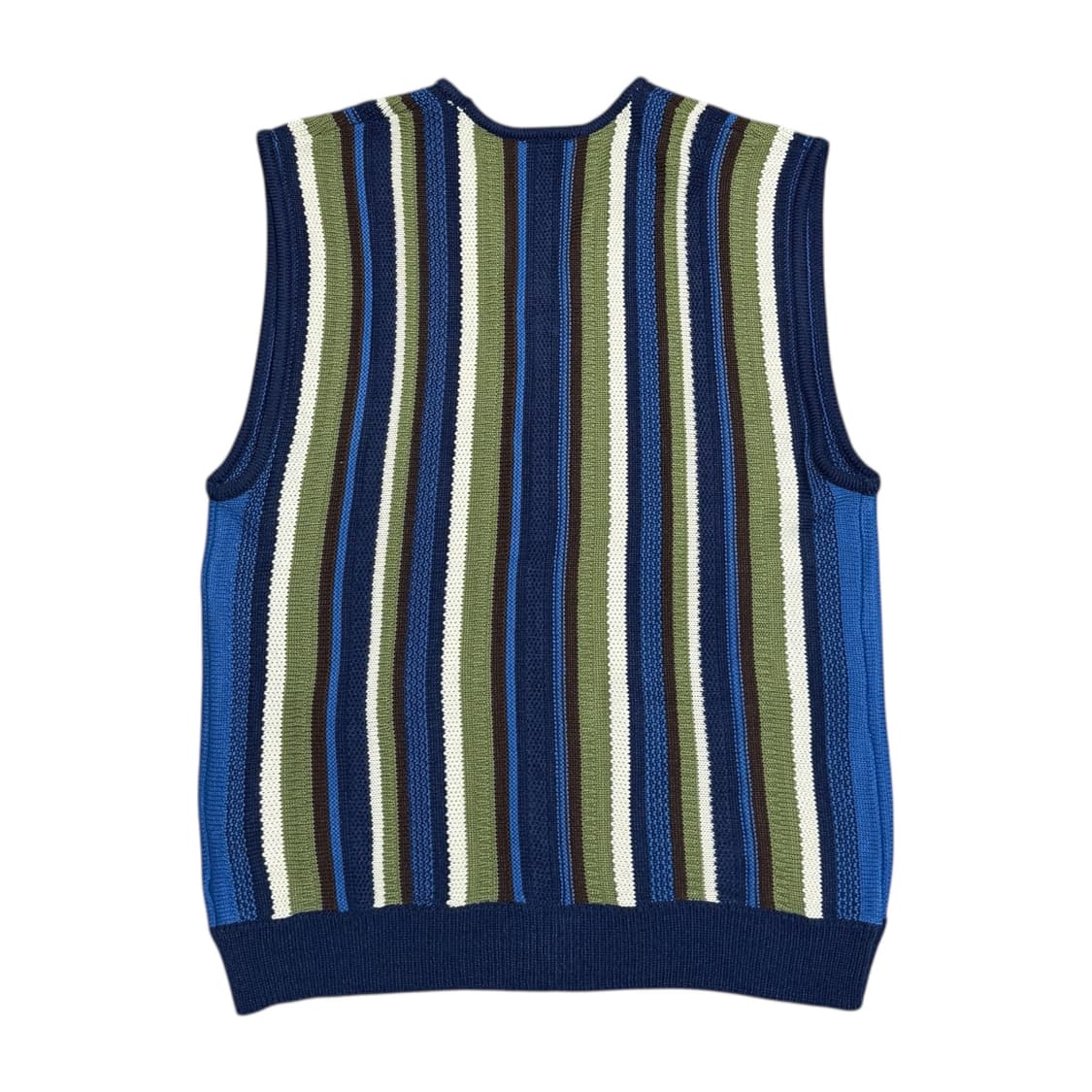 캑터스도넛마켓 버티컬 스트라이프 니트 베스트 조끼 L 상품이미지3