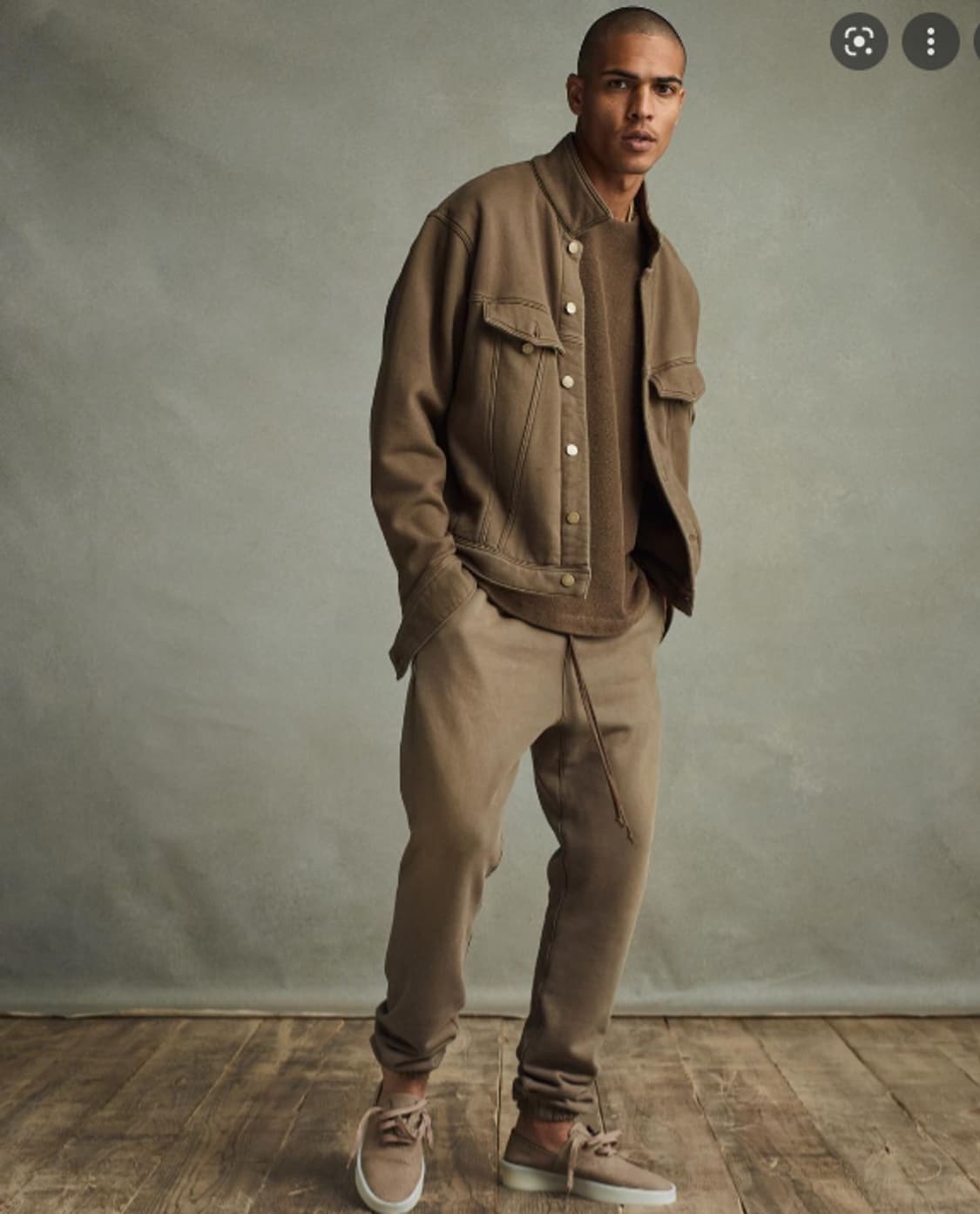  [S] 피어오브갓 7th 빈티지 스웻팬츠 모카 상품이미지2