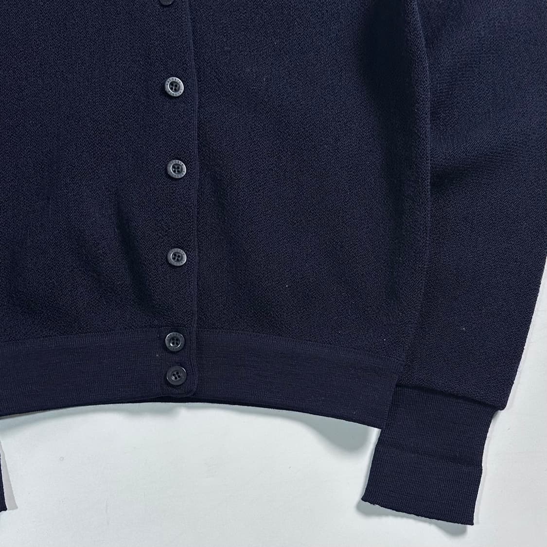 라코스테 네이비 울 가디건 상품이미지4