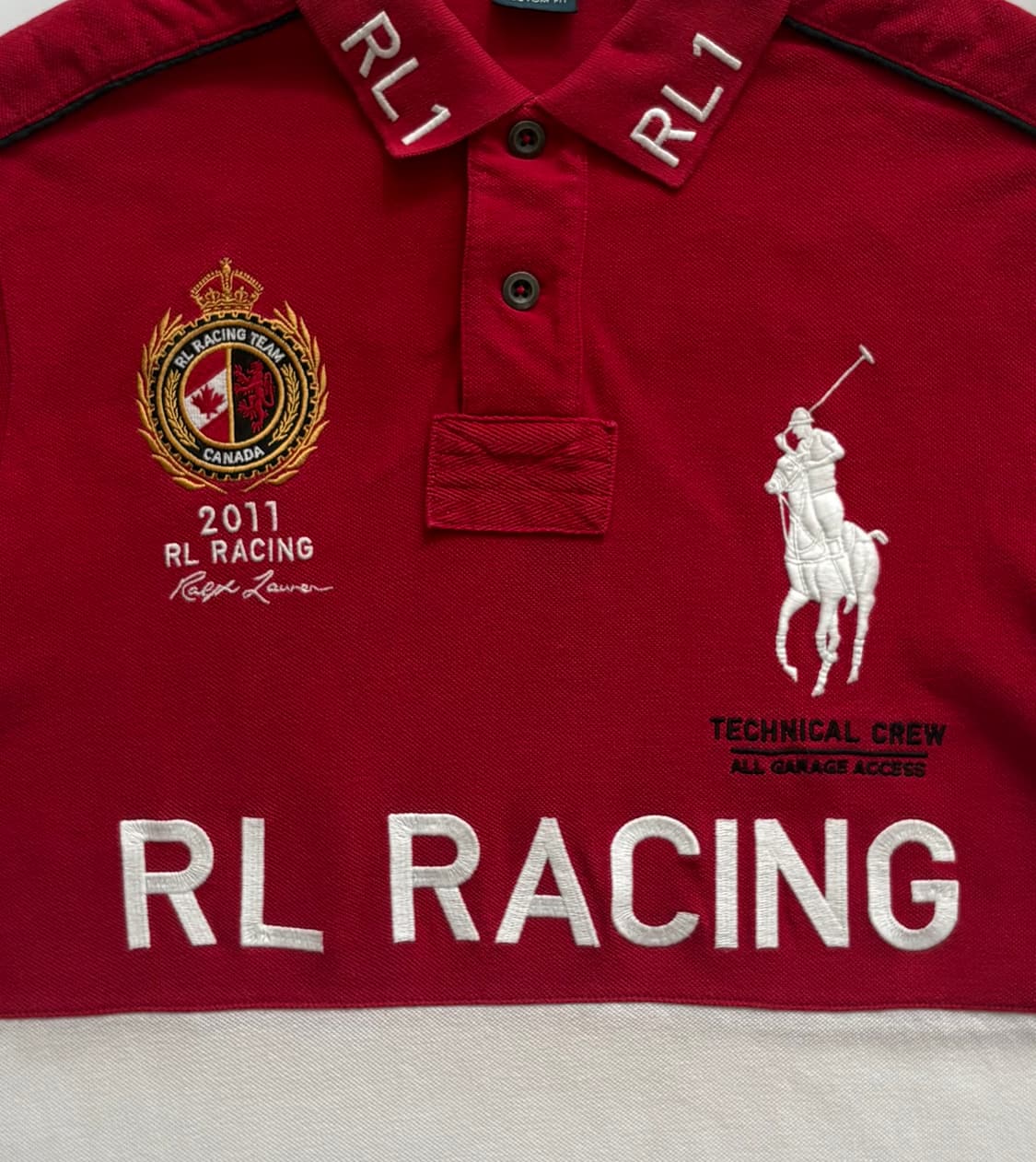 Polo 폴로랄프로렌 치프키프 캐나다 RL 레이싱 카라티 상품이미지3