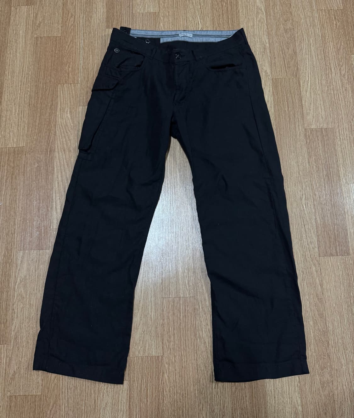 34in)스톤아일랜드 린넨 포켓 카고팬츠 와펜 상품이미지1