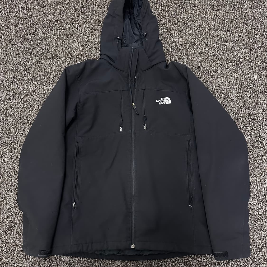 노스페이스 소프트쉘 바람막이 자켓 블랙 M 상품이미지1