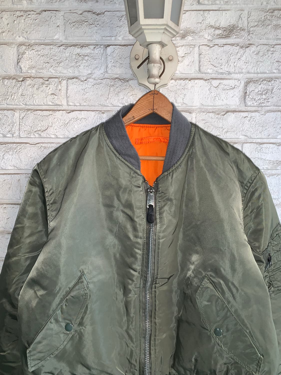 90년대 알파 ma-1 플라이트 자켓 상품이미지2