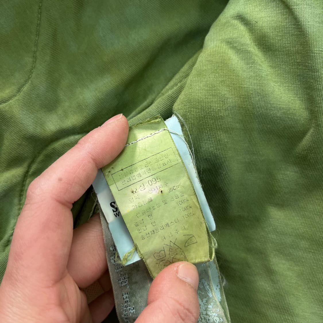 100 스톤아일랜드 가먼트 퀄팅 오버 셔츠 자켓 상품이미지10