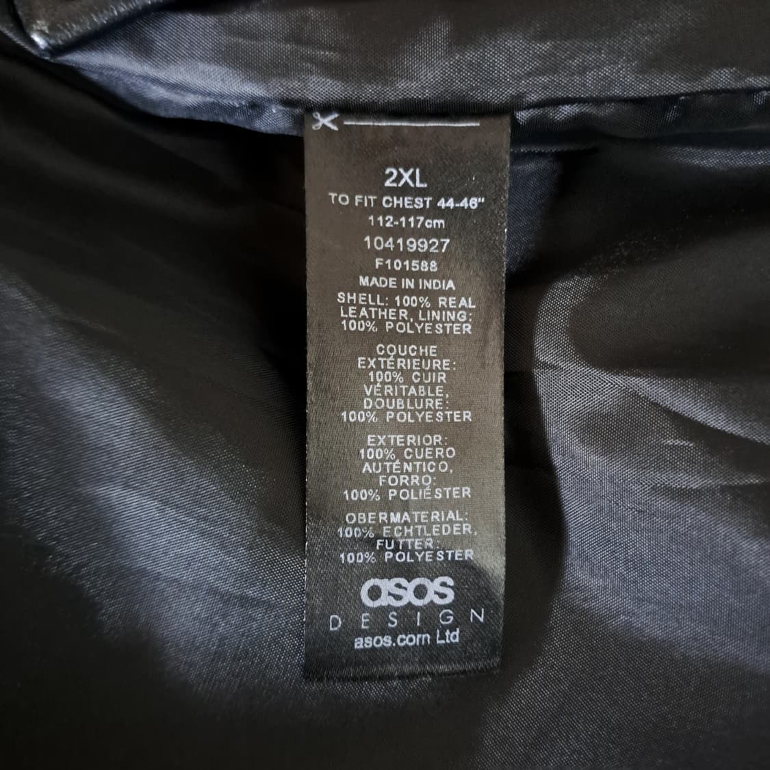 (택포) 아소스 ASOS 양가죽 벨티드 코트 110 B125 상품이미지7