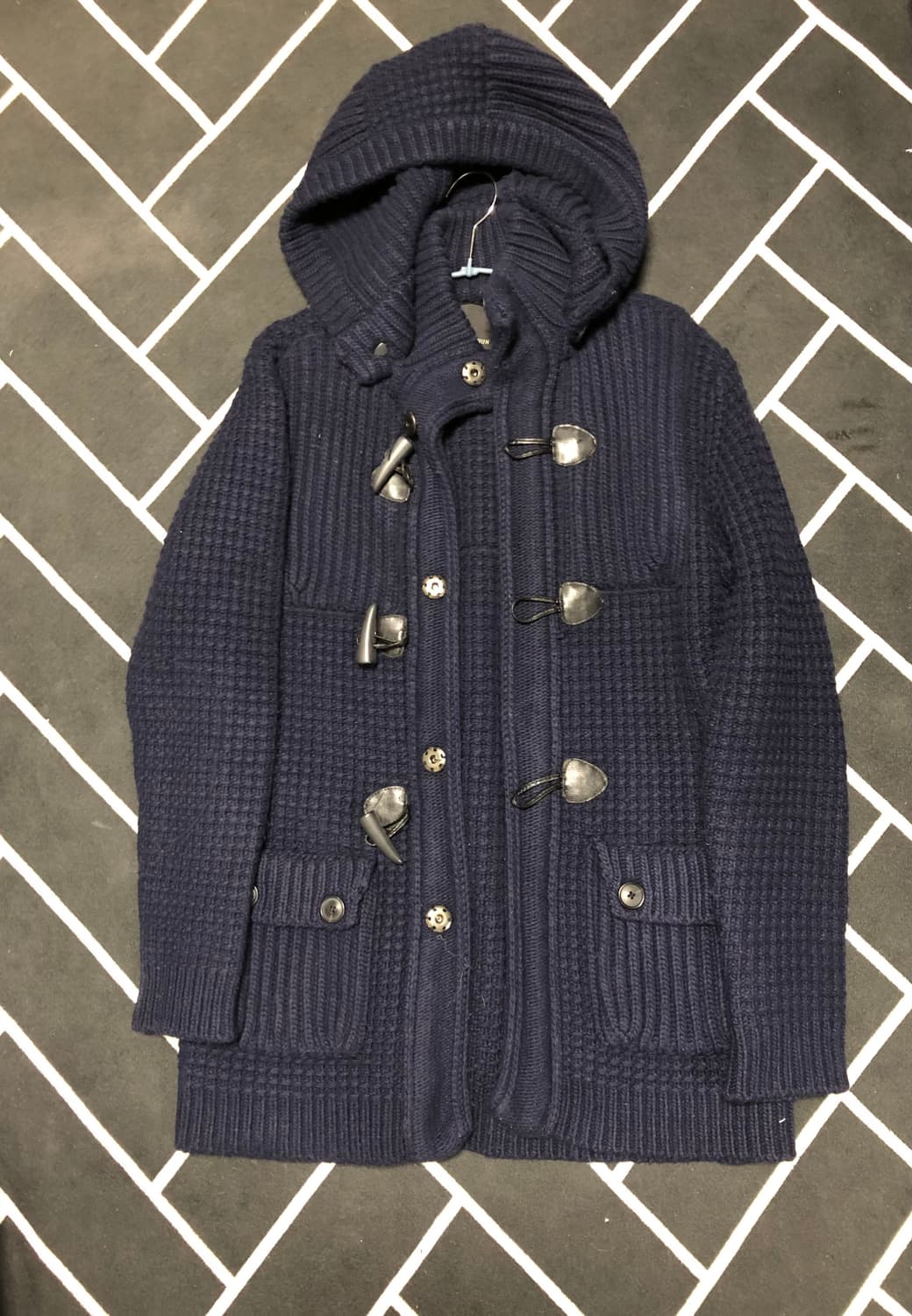 (초특가)바커st 후드니트코트/타임 솔리드 준지 우영미 톰포드 몽클레어 상품이미지2