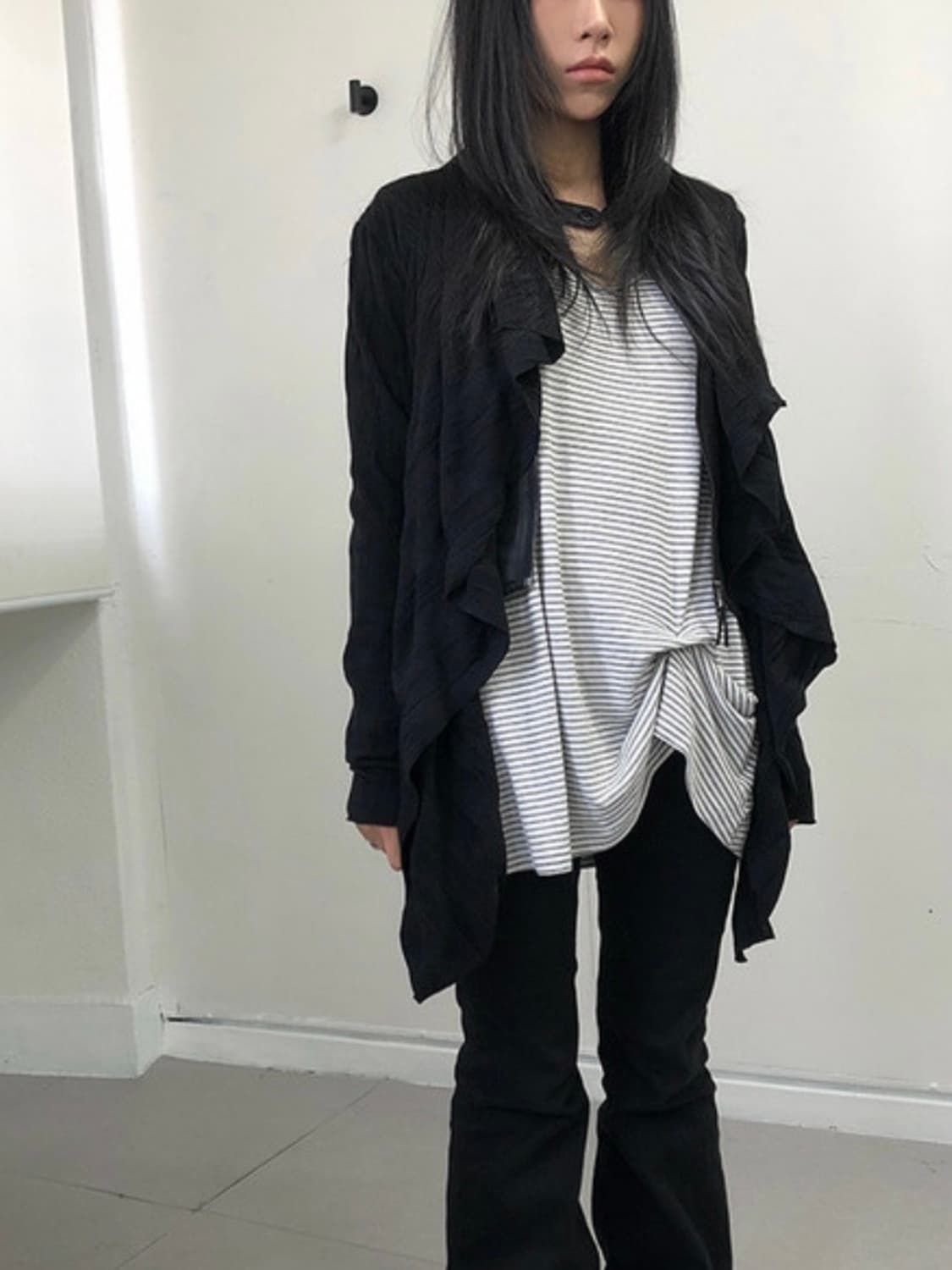 이이알하우스 Gos wrinkle cardigan 상품이미지1