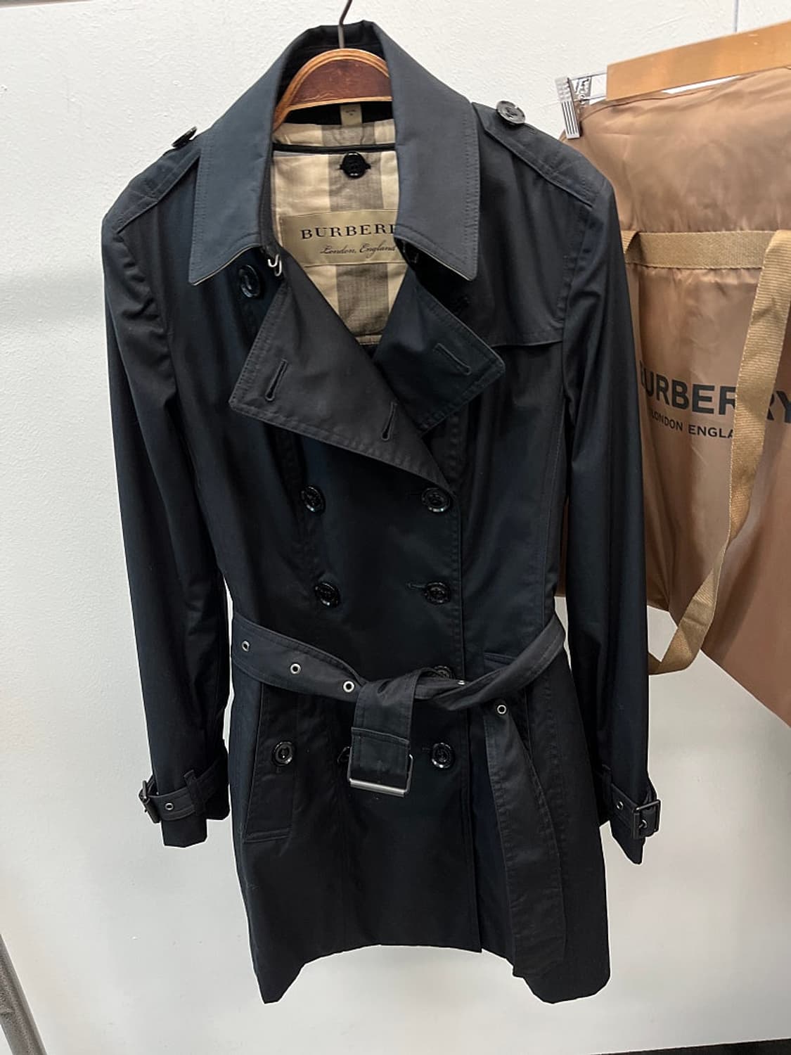 여) 버버리 누빔내피 트렌치코트  상품이미지3