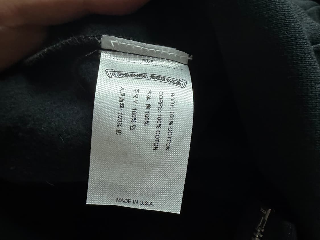 [XL] 크롬하츠 핑크 플로랄 후드집업 상품이미지2