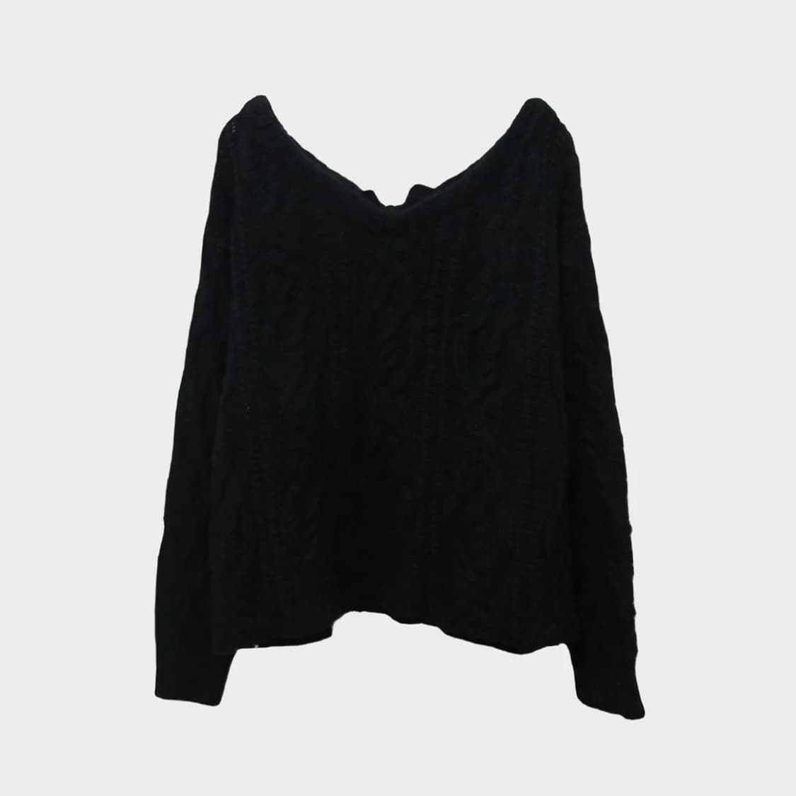 MAJESTIC LEGON 꽈배기 니트 62428 상품이미지1