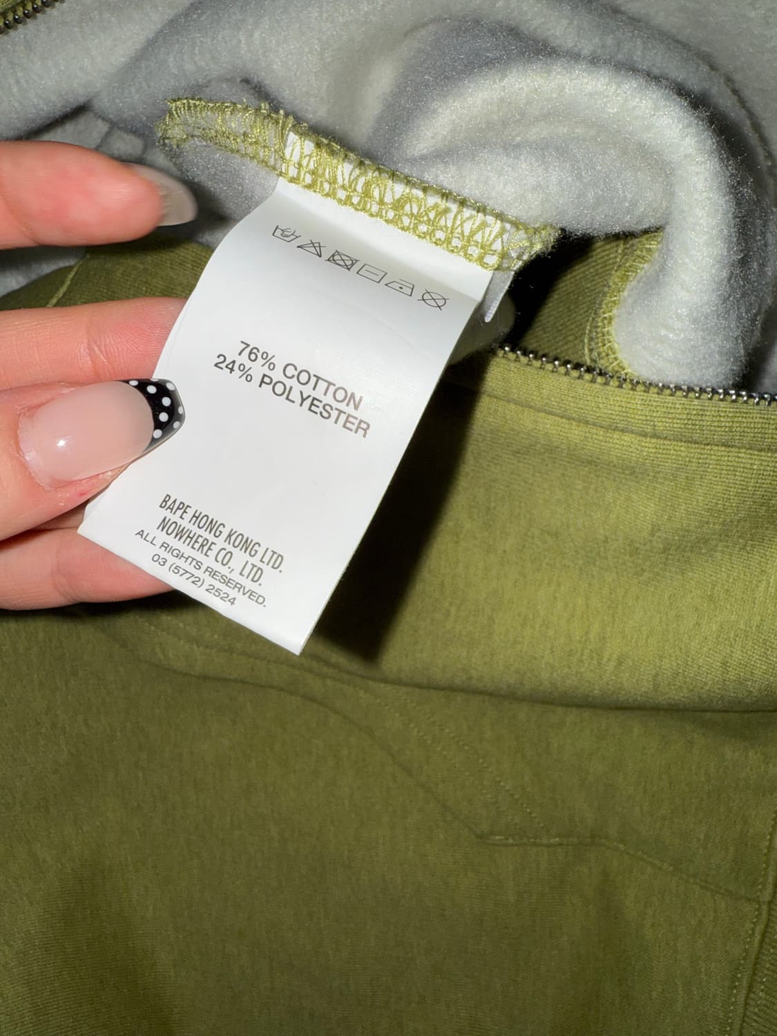 에이프 후드집업 상품이미지7