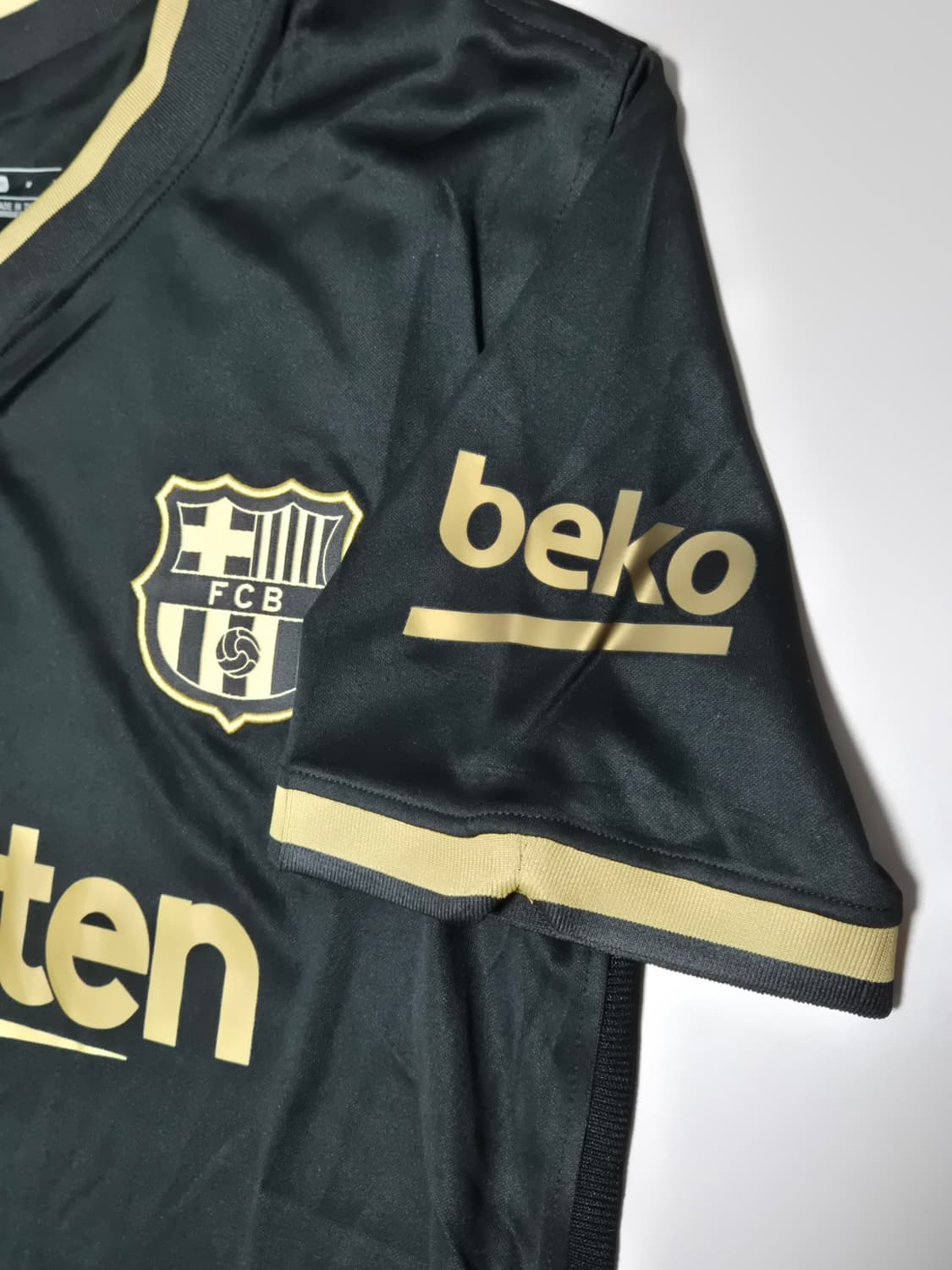 20-21 바르샤 어웨이 메시 반팔 유니폼 M사이즈 레플리카 상품이미지6