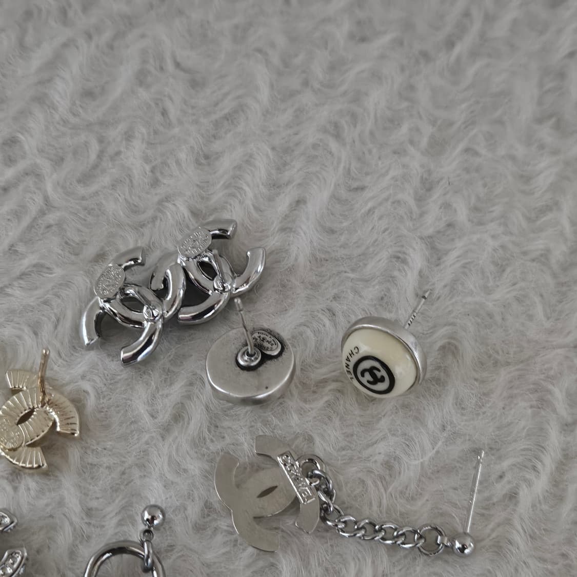 샤넬 디올 정품 빈티지 업사이클링 귀걸이 모음 상품이미지10