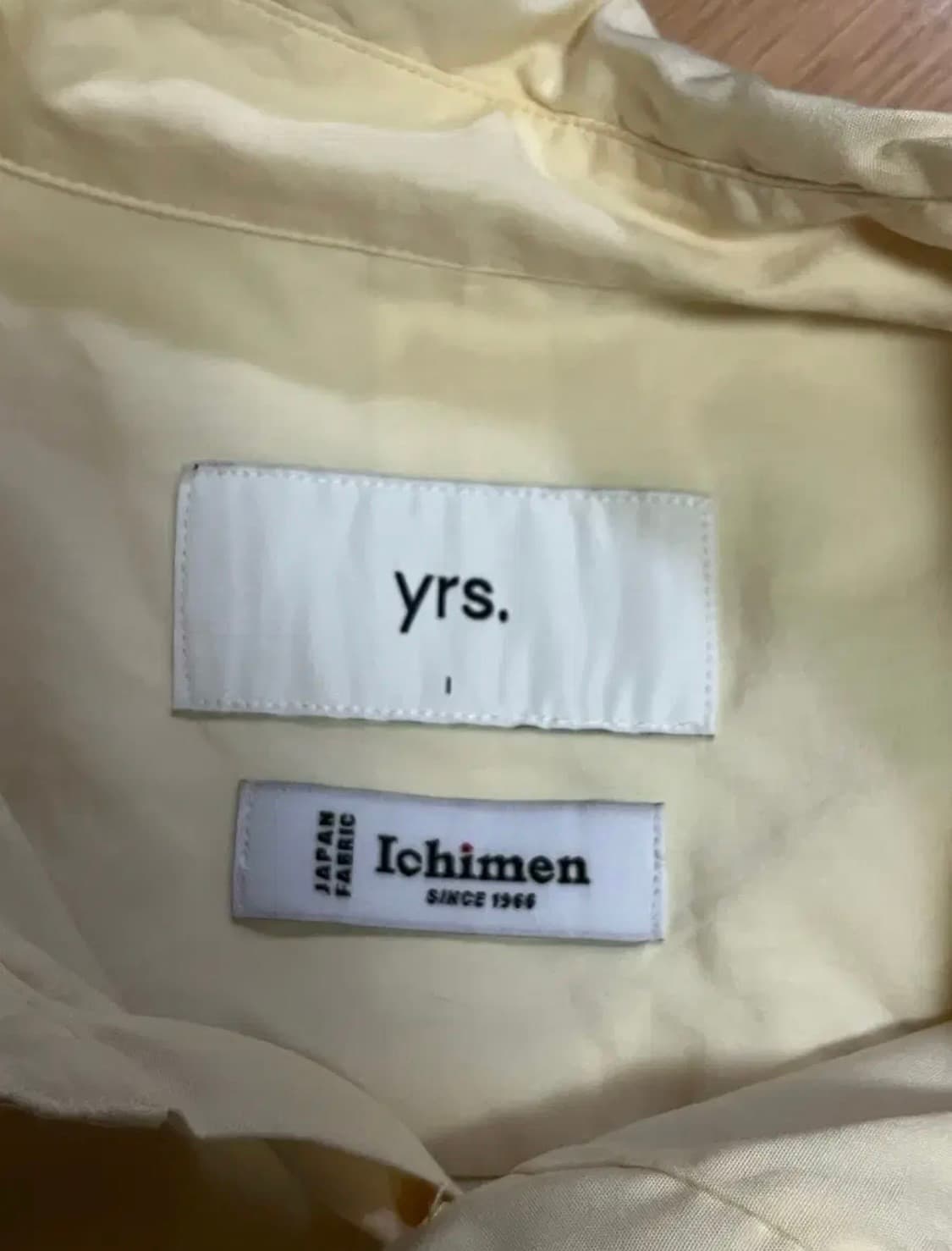 [1] 이얼즈어고 재팬 수피마 포이카 셔츠 레몬 상품이미지4