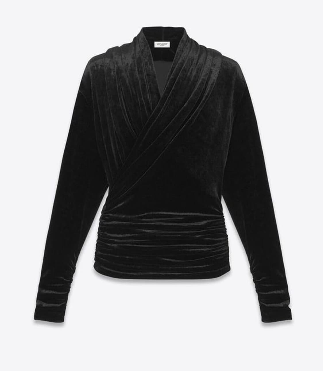 [스키즈 방찬님 착용] 생로랑 23AW 루시드 벨벳 탑 상품이미지2