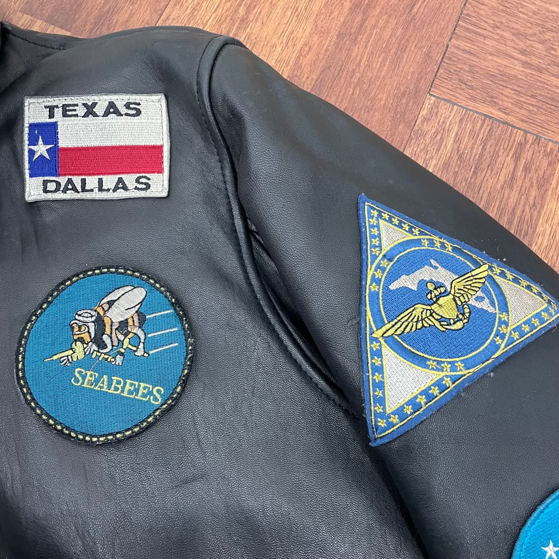 언코일 레더 g-1 자켓 상품이미지2