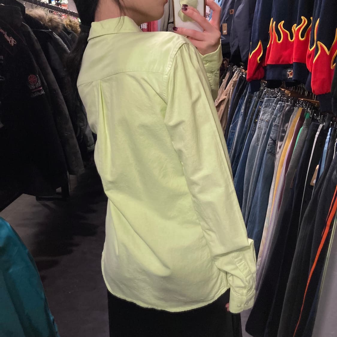 [IM] 칼하트 라이트 그린 긴팔셔츠 상품이미지5