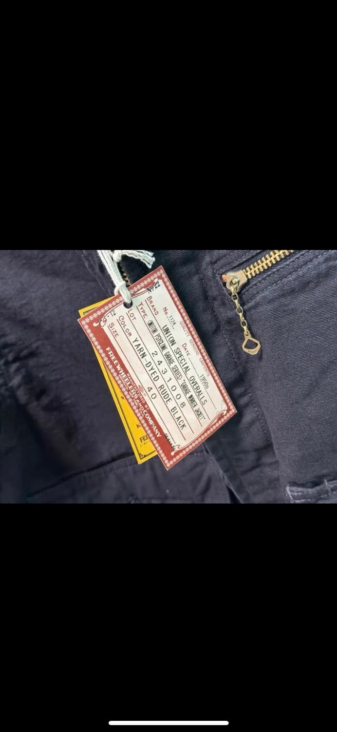 프리휠러스 개러지 빈티지 워크 자켓 40사이즈 상품이미지4