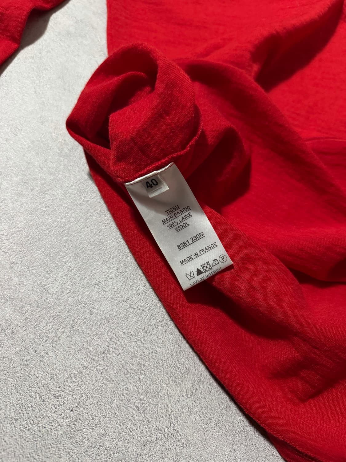 발망 버튼 디테일 보트넥 울니트 상품이미지6