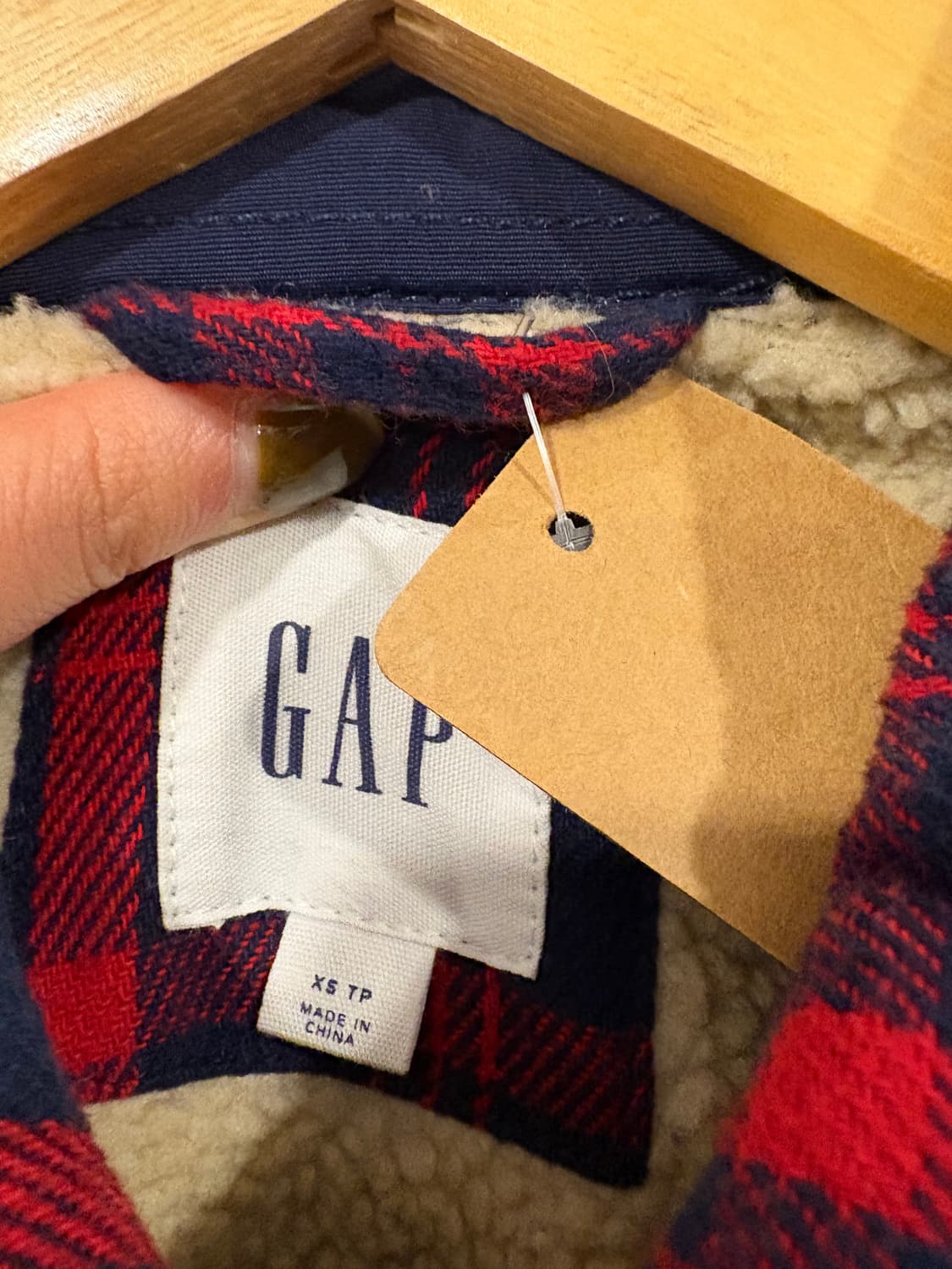 갭 양털 셔츠 상품이미지7