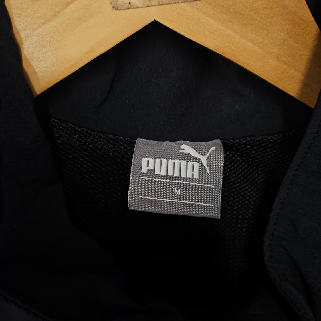 퓨마 후드 바람막이 블랙 상품이미지4