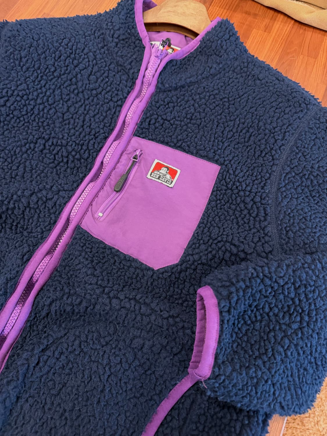 Ben Davis 벤데이비스 화이트 라벨 플리스 집업 자켓 상품이미지8