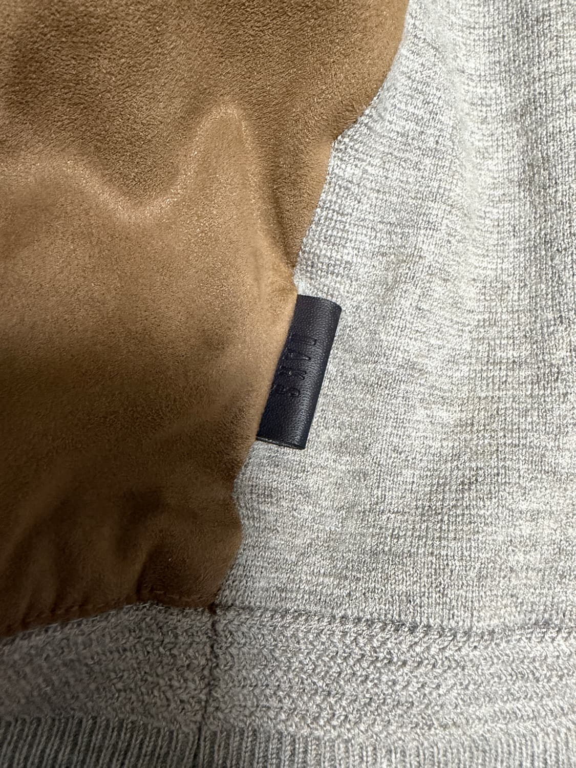 DAKS 닥스 남성 믹스 니트 집업 자켓 상품이미지5