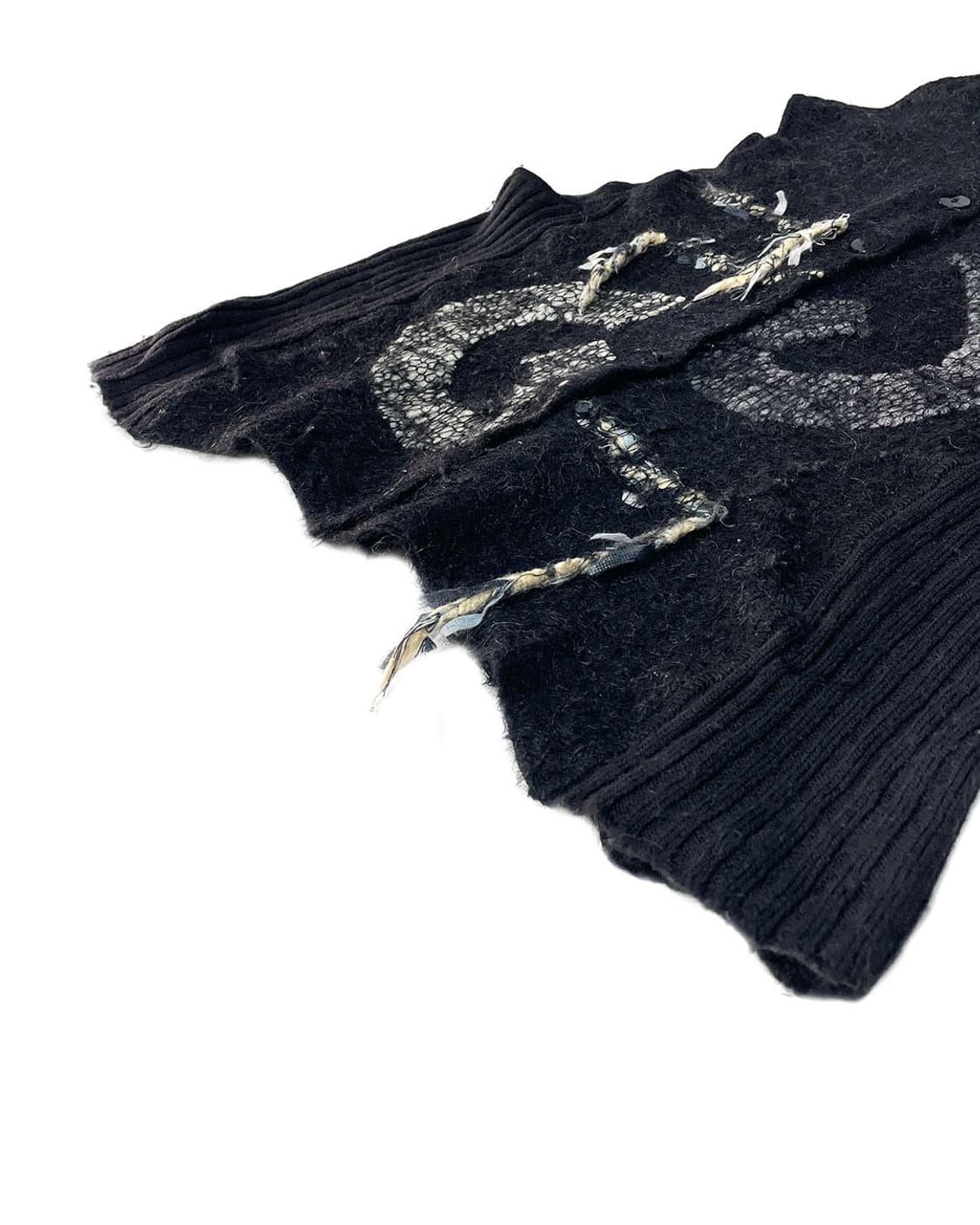 vintage 다크 그레이 베스트 상품이미지4