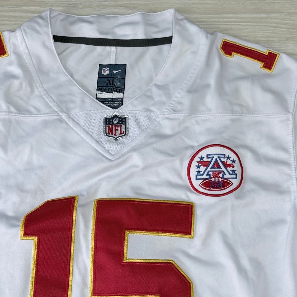 NFL 캔자스시티 치프스 나이키 게임 풋볼 저지 (패트릭 마홈스) 상품이미지3