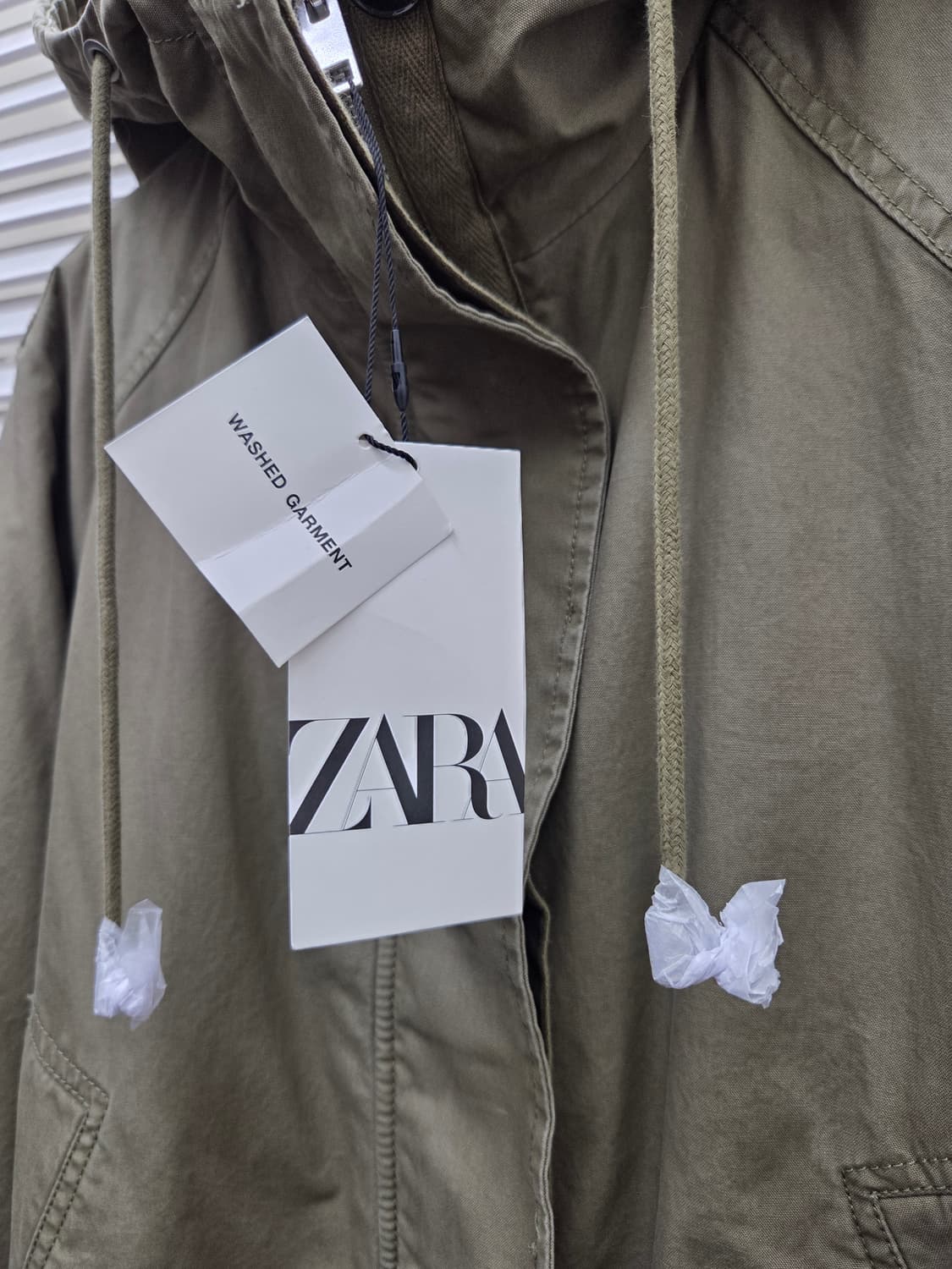 자라 밀리터리 오버사이즈 야상 자켓 상품이미지3