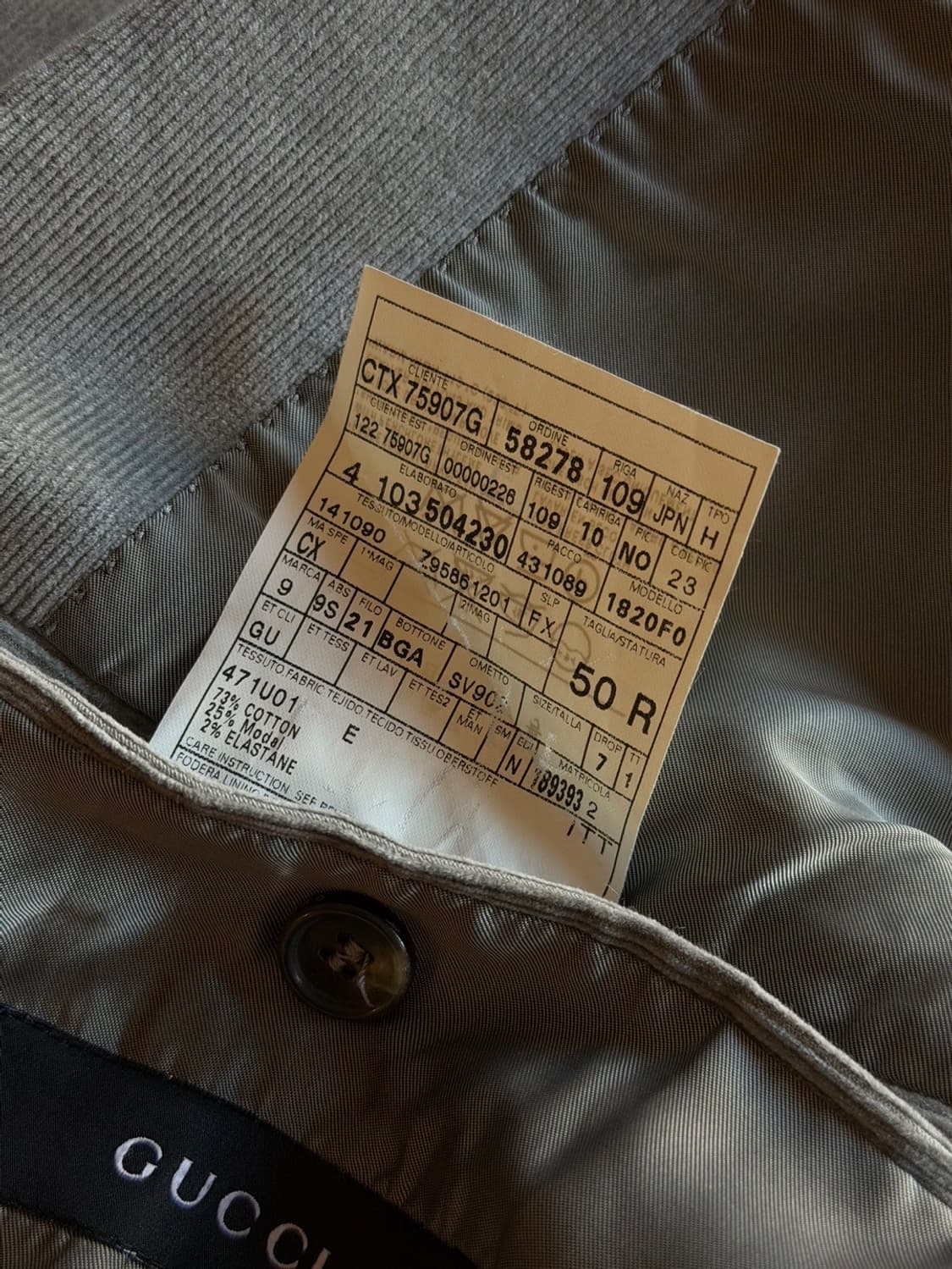 GUCCI 구찌 코듀로이 자켓 105 상품이미지9