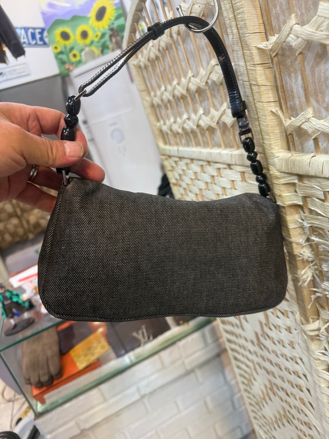 정품 디올 데님 말릭스 숄더백 팝니다 상품이미지4