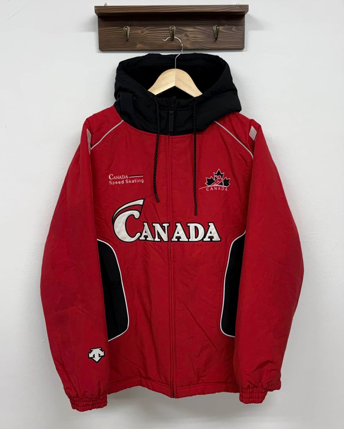 [XL] 데상트 메이플 써모팩 캐나다 후드 패딩 자켓 상품이미지1