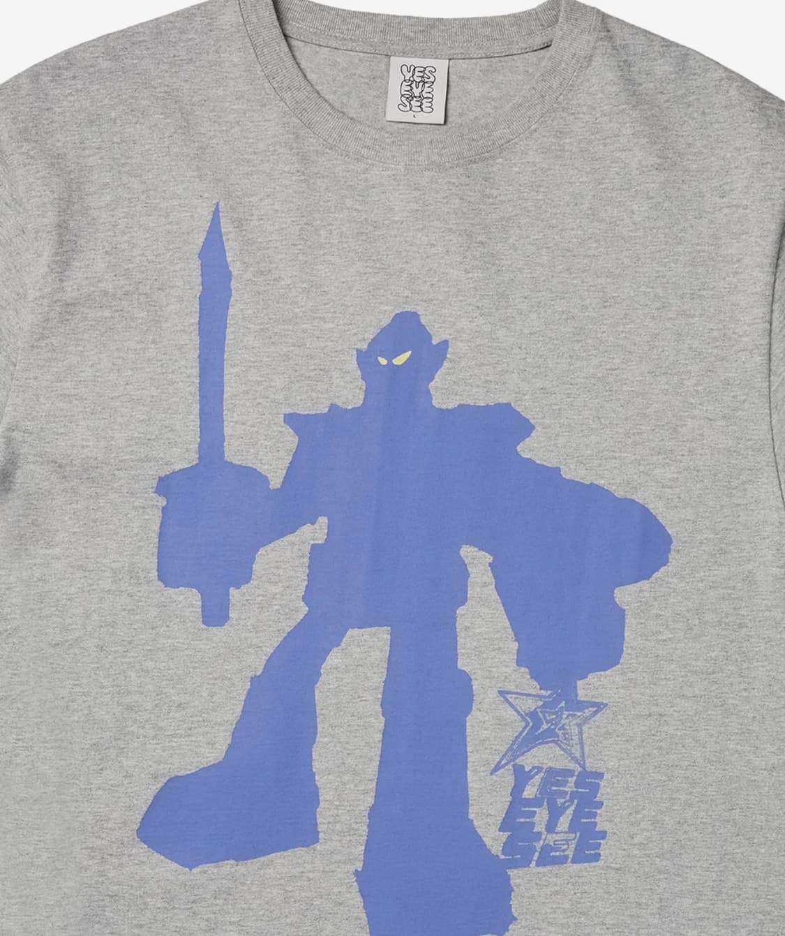 예스아이씨 Y.E.S Plamodel Tee Grey 상품이미지3