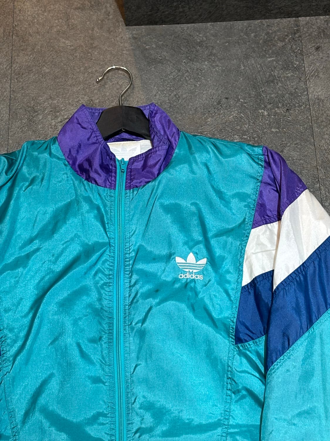 아디다스 90s 올드스쿨 바람막이 집업 잠바 105 상품이미지4