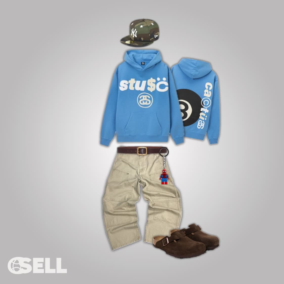 스투시 cpfm 후드티 상품이미지2