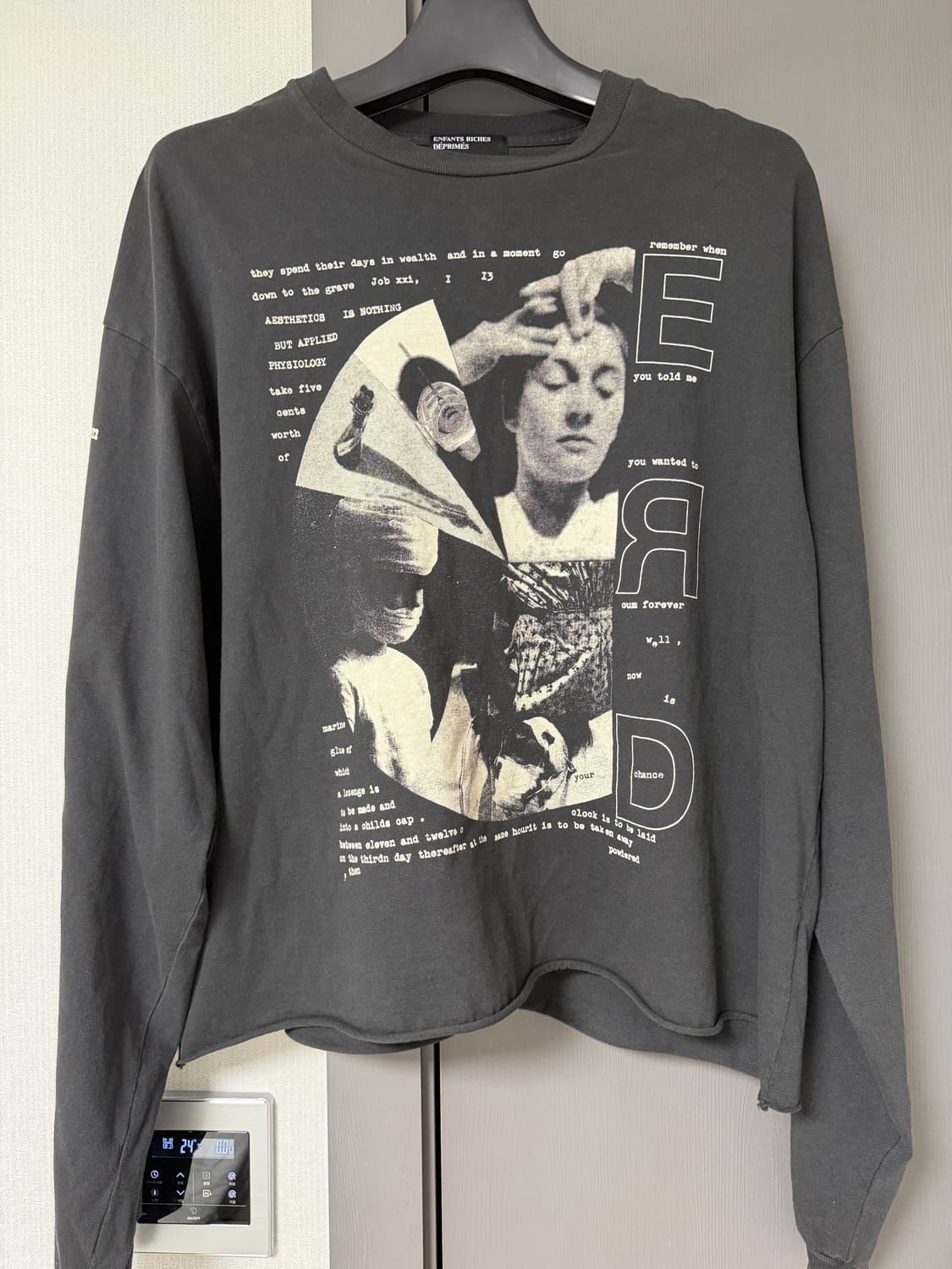 ERD 앙팡 리쉬 디프리메 REMEMBER WHEN 롱슬리브 티셔츠 맨투 상품이미지2