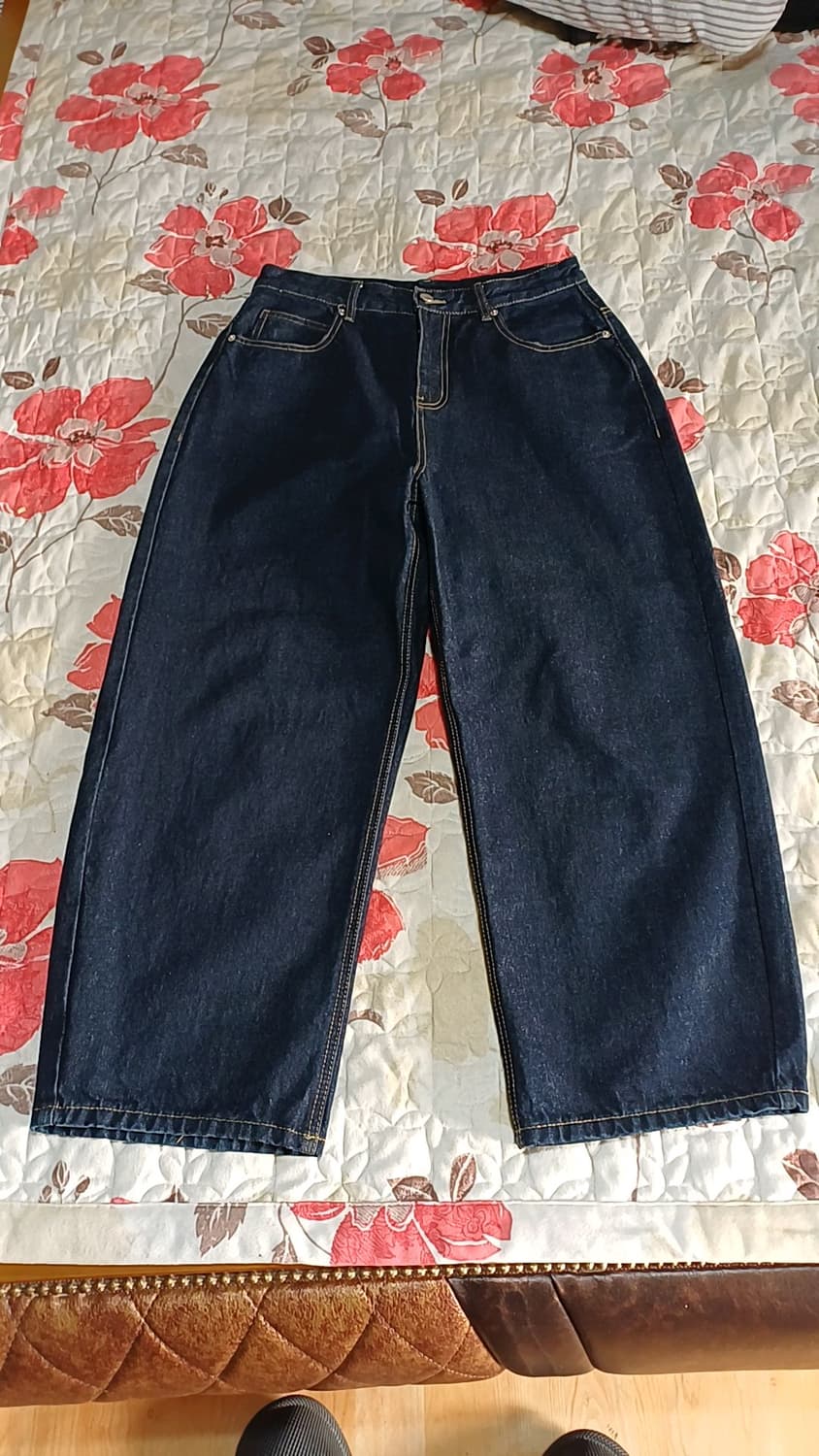 토피 와이드청바지 31인치 기장102 상품이미지1