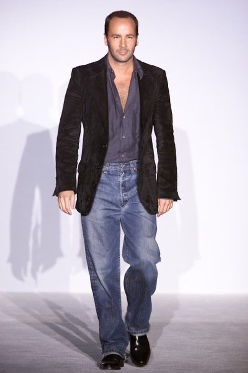 1990's GUCCI by TOM FORD dress shirt 상품이미지10