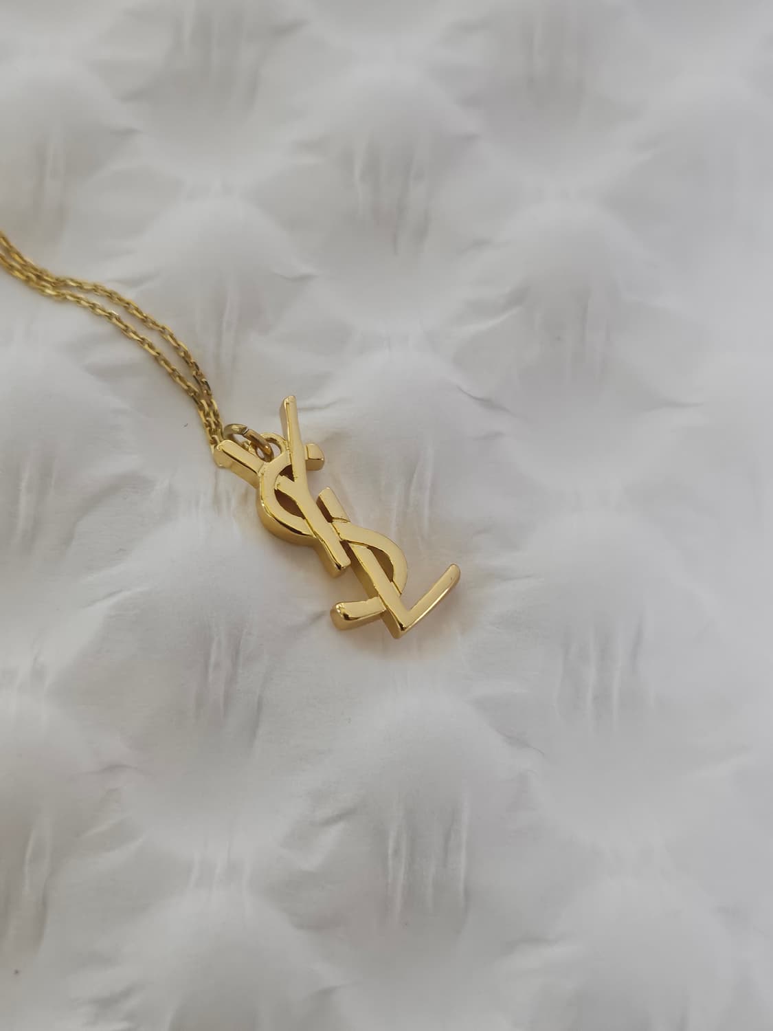 925실버 ysl 생로랑 정품 빈티지 업사이클링 목걸이 상품이미지2