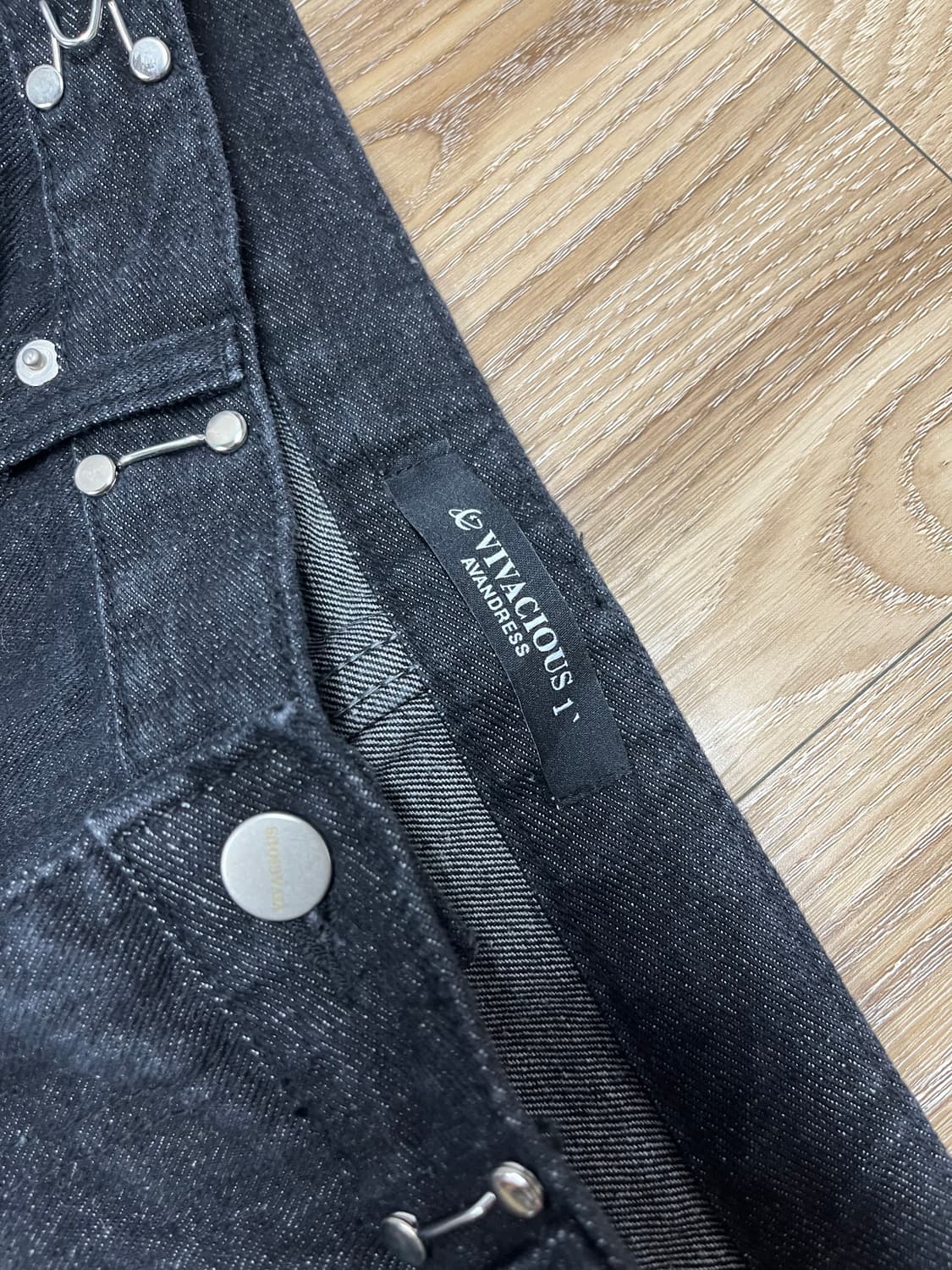 어반드레스 비바셔스 와이드 흑청바지 32 상품이미지7