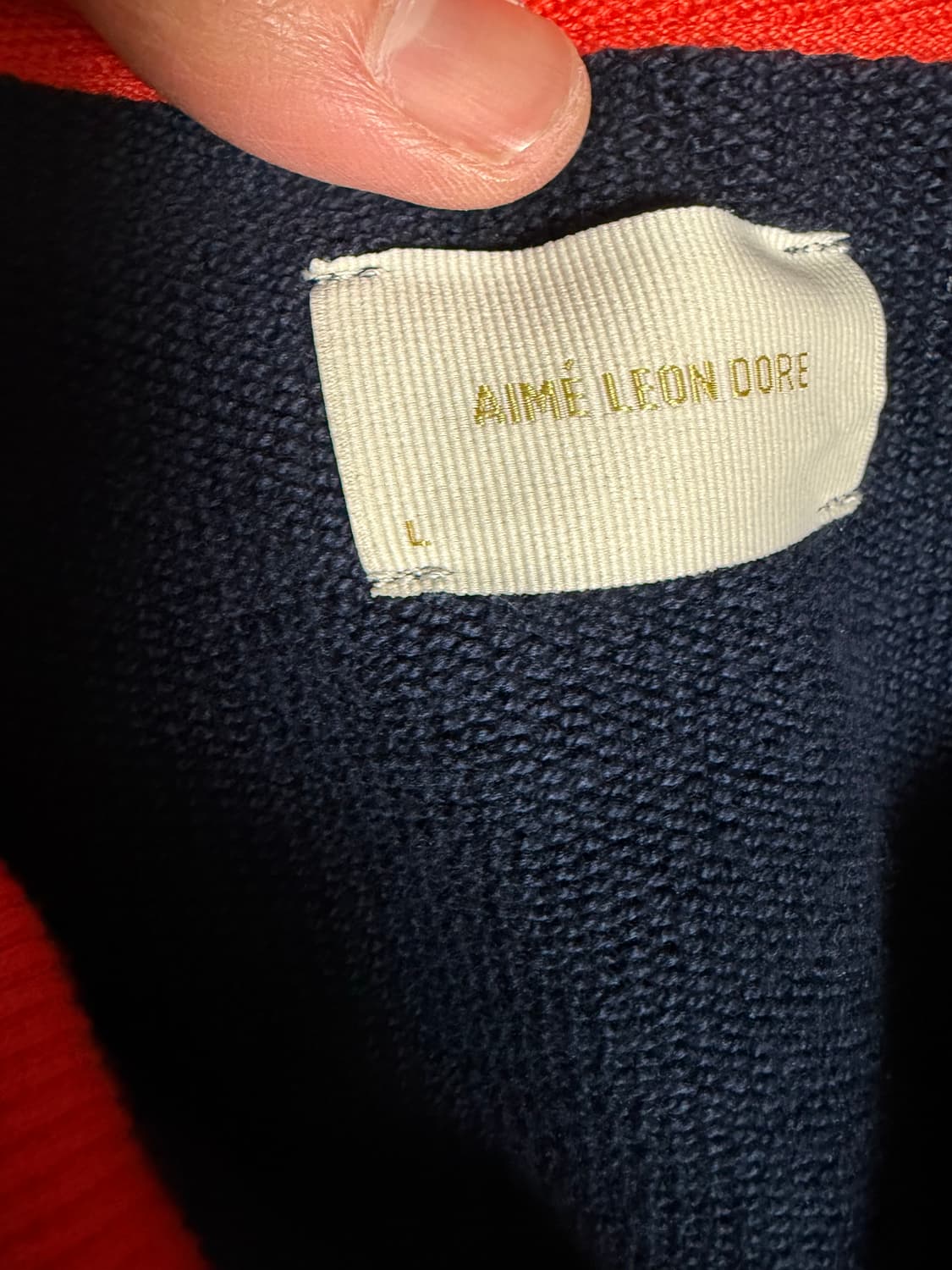 에임레온도르 26ss 하프집업 판매합니다 상품이미지3