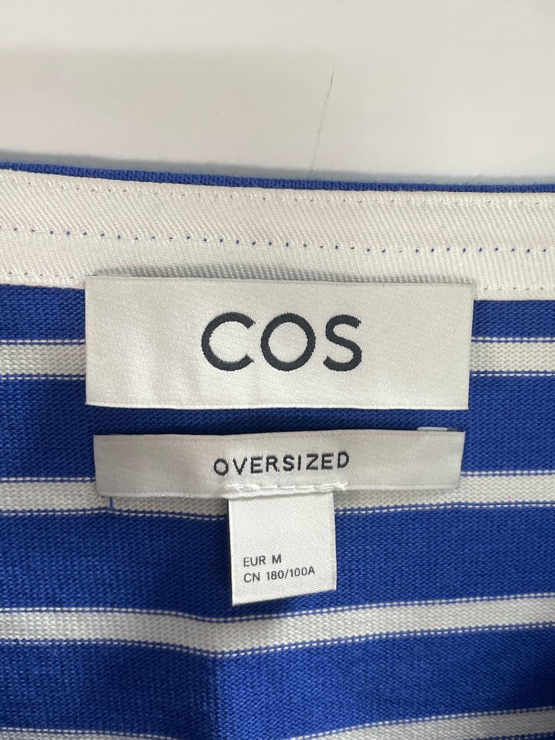 COS 코스 스트라이프 롱슬리브 긴팔티 (on.352) 상품이미지4