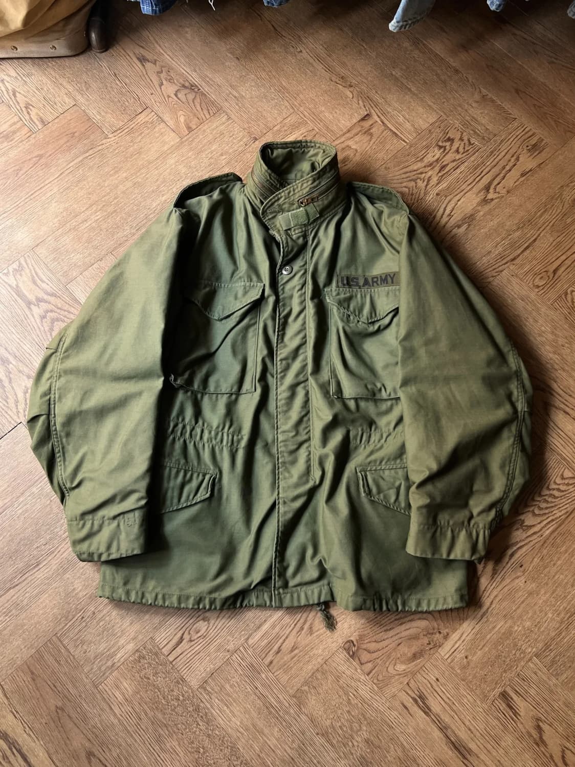 [M/S]80's 오리지널 U.S ARMY 2세대 M-65 필드 자켓 상품이미지1