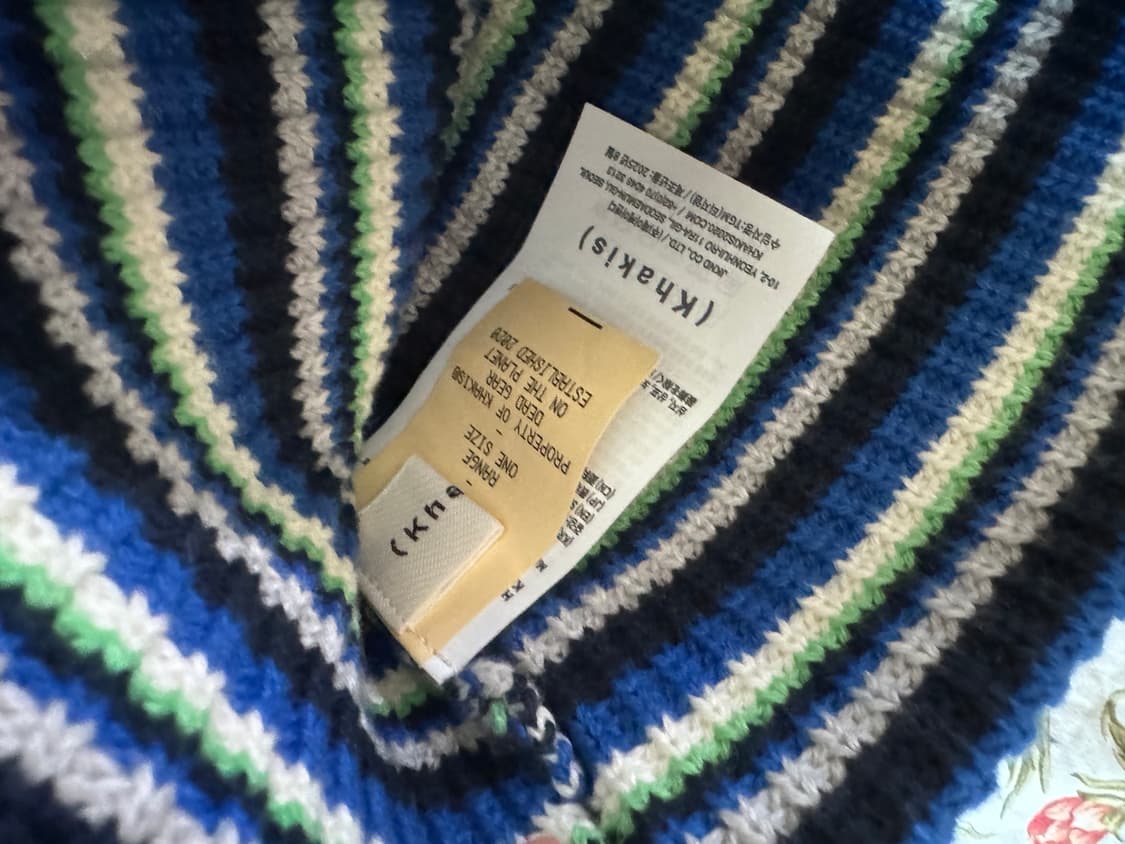 카키스 하버 비니 블루 상품이미지2